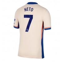 Dres Chelsea Pedro Neto #7 Preč 2024-25 Krátky Rukáv